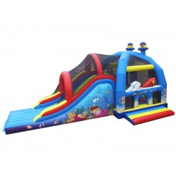 Castillo Hinchable Con Tobogan Castillo Hinchable Con Tobogan