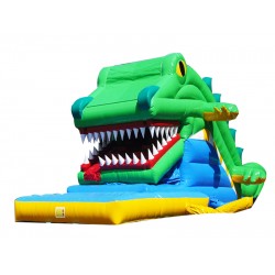 Cocodrilo Snappy Tobogan Inflable Cocodrilo Snappy Tobogan Inflable