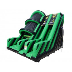 Salto Base Con Tobogan Toxico Salto Base Con Tobogan Toxico