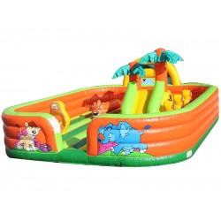 Ciudad Inflable De La Diversión Ciudad Inflable De La Diversión