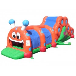 Caterpillar Inflable Con Tobogan Caterpillar Inflable Con Tobogan