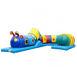 Tubo De Juego Caterpillar Inflable Tubo De Juego Caterpillar Inflable