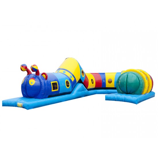 Tubo De Juego Caterpillar Inflable Tubo De Juego Caterpillar Inflable