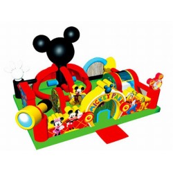 Castillo Hinchable Para Niños Pequeños De Mickey Mouse Castillo Hinchable Para Niños Pequeños De Mickey Mouse