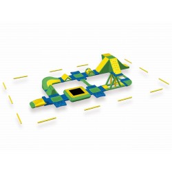 Curso De Asalto De Agua Inflable Curso De Asalto De Agua Inflable
