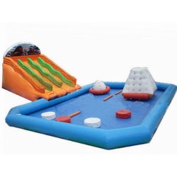 Parque Acuatico Inflable Con Piscina Parque Acuatico Inflable Con Piscina