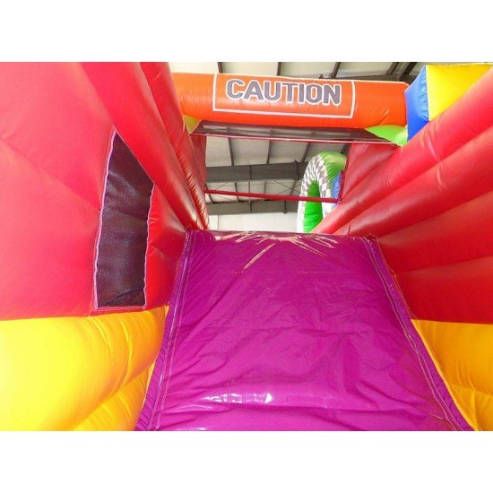 Ciudad De Diversión Inflable Para Niños Pequeños Ciudad De Diversión Inflable Para Niños Pequeños