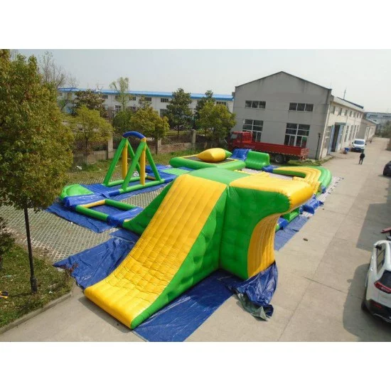 Curso De Asalto De Agua Inflable Curso De Asalto De Agua Inflable